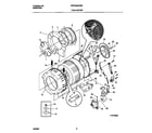 Frigidaire FWTR425RHS0 p12t0050 wshr tub,motor diagram
