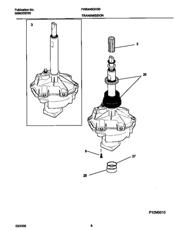 P12m0010 transmission