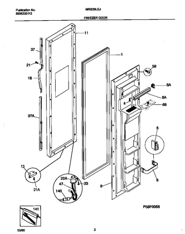 Frzr door