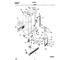 Universal/Multiflex (Frigidaire) MRS26LGJB0 cabinet diagram