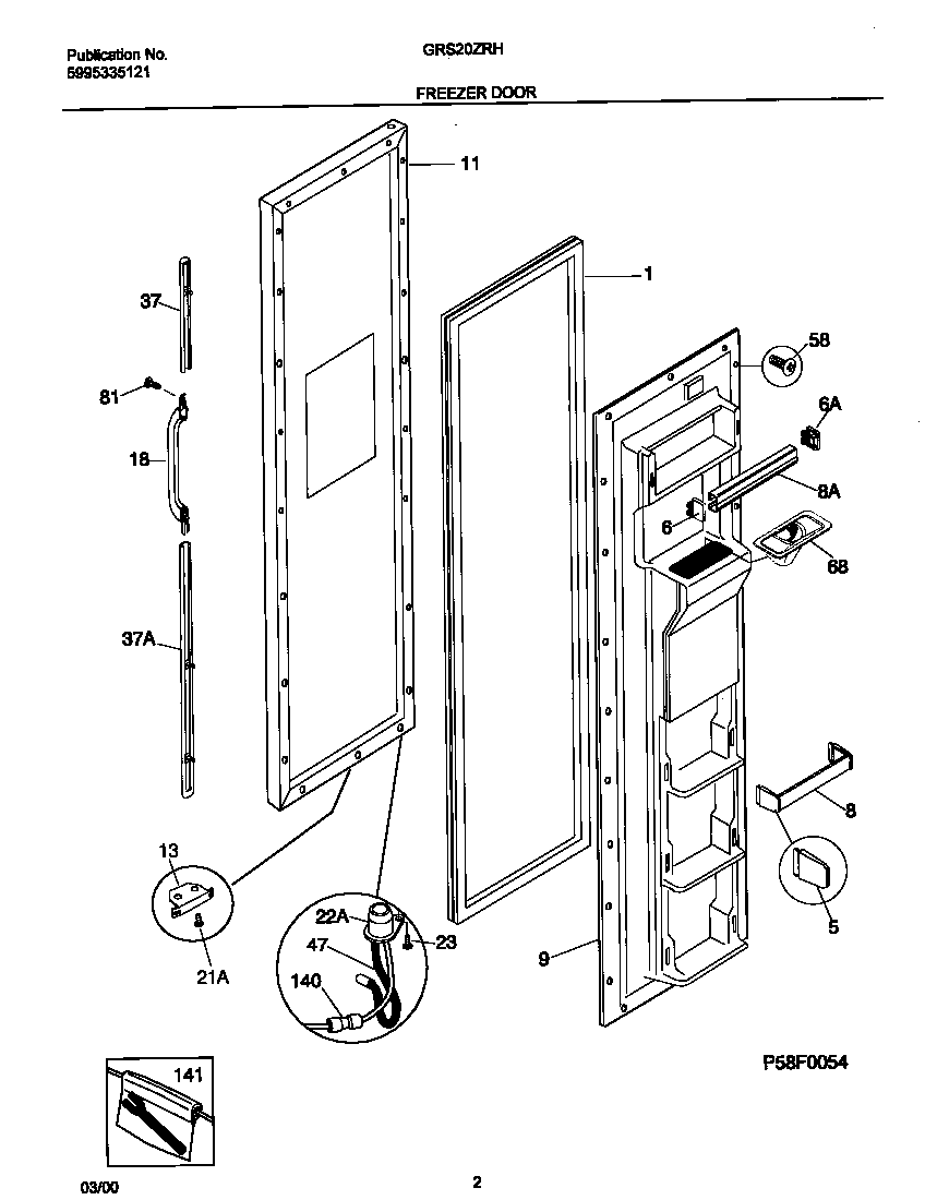 Frzr door