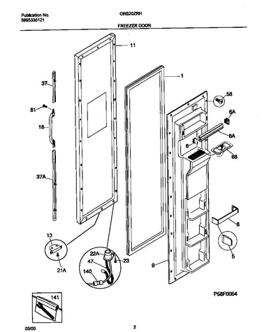 Frzr door