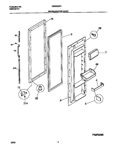 Refr door