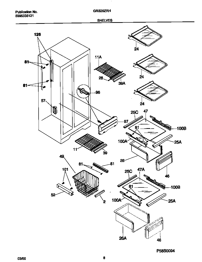 SHELVES