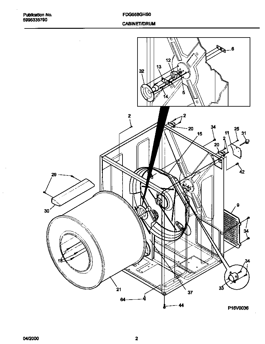 P16V0036 DRY CAB,HEATER