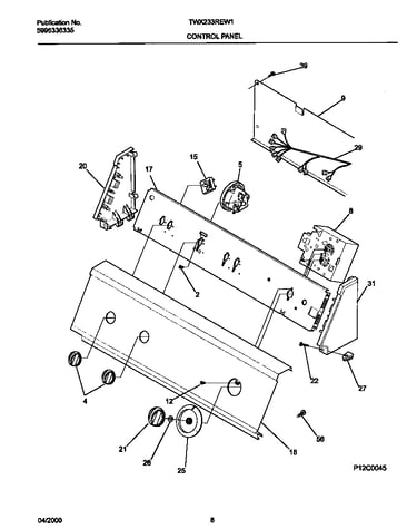 P12c0045 control panel