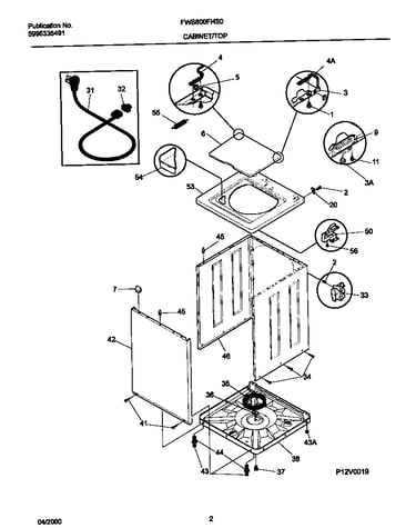 P12v0019 wshr cab,top