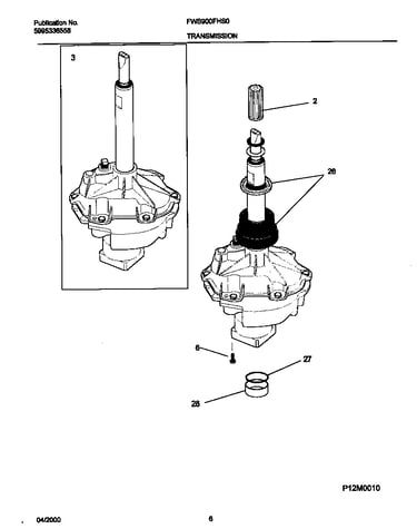 P12m0010 transmission