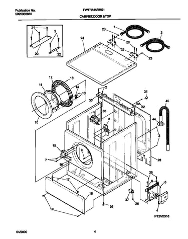 P12v0016 wshr cab,door