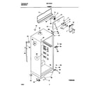 Universal/Multiflex (Frigidaire) MRT18CSHW0 cabinet diagram