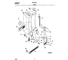Universal/Multiflex (Frigidaire) MRS22WNGW3 cabinet diagram