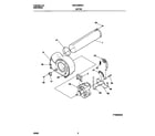 White-Westinghouse WDE336RES1 motor,blower diagram