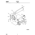 White-Westinghouse WDE336RES1 motor,blower diagram