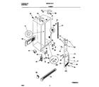 Universal/Multiflex (Frigidaire) MRS26LGJC0 cabinet diagram