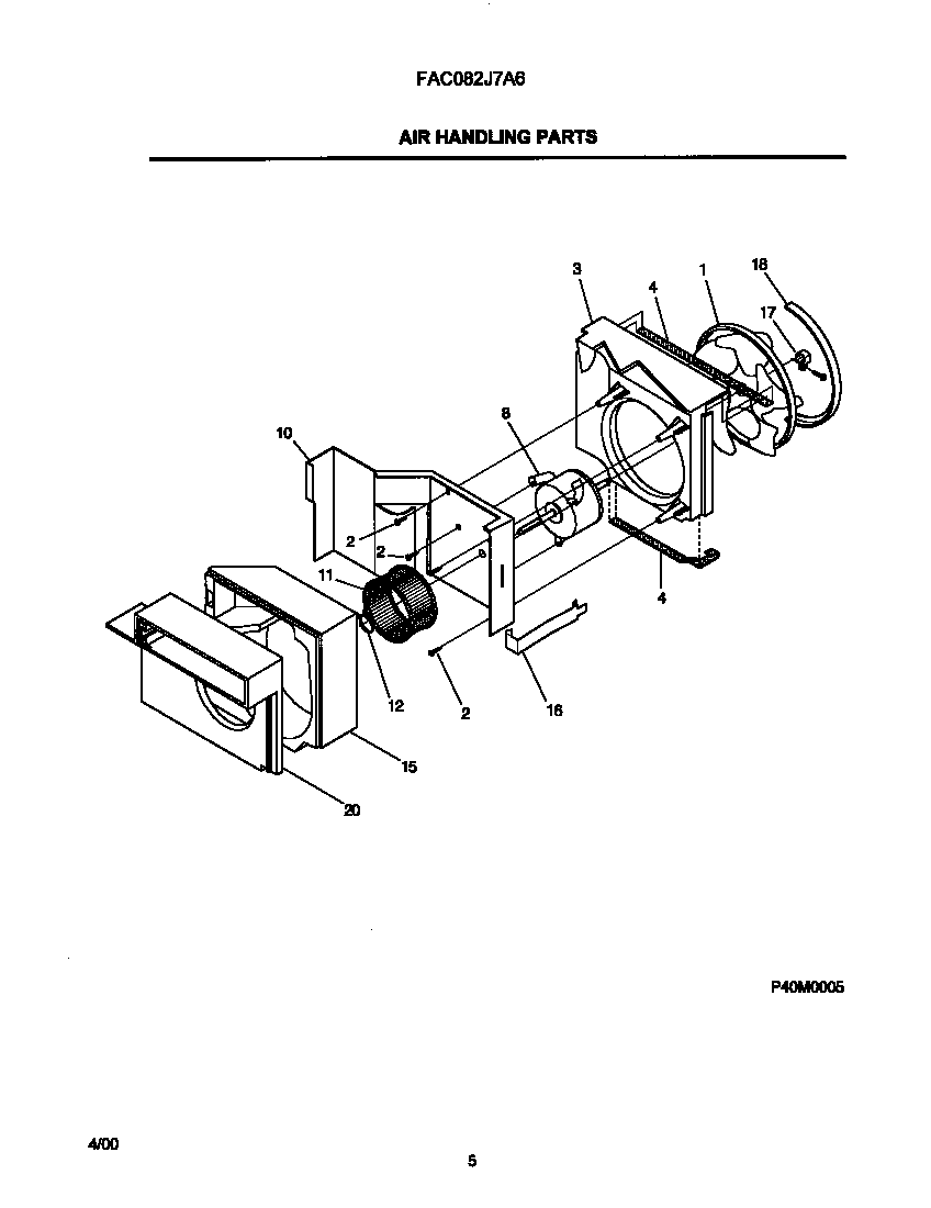Air handling parts