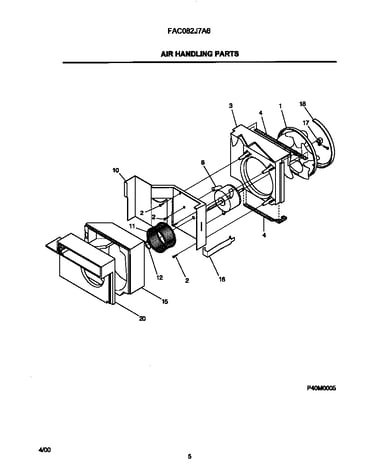 Air handling parts