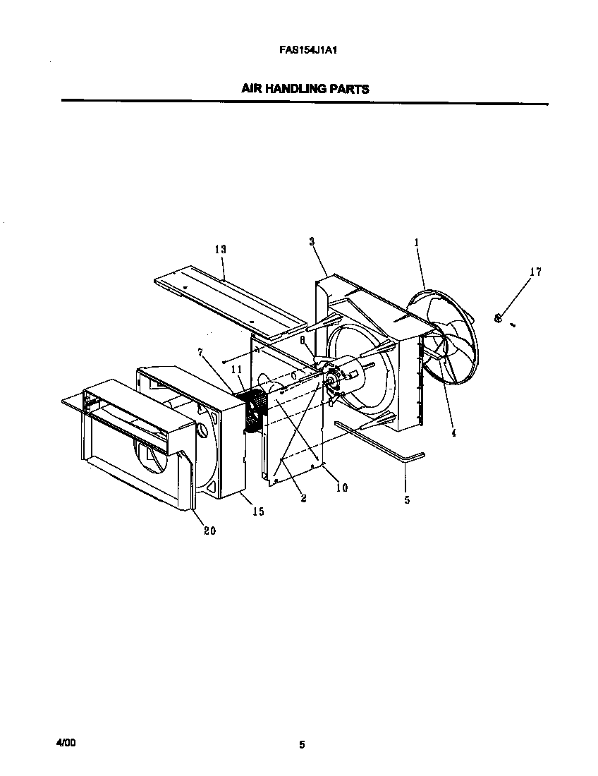 Air handling parts