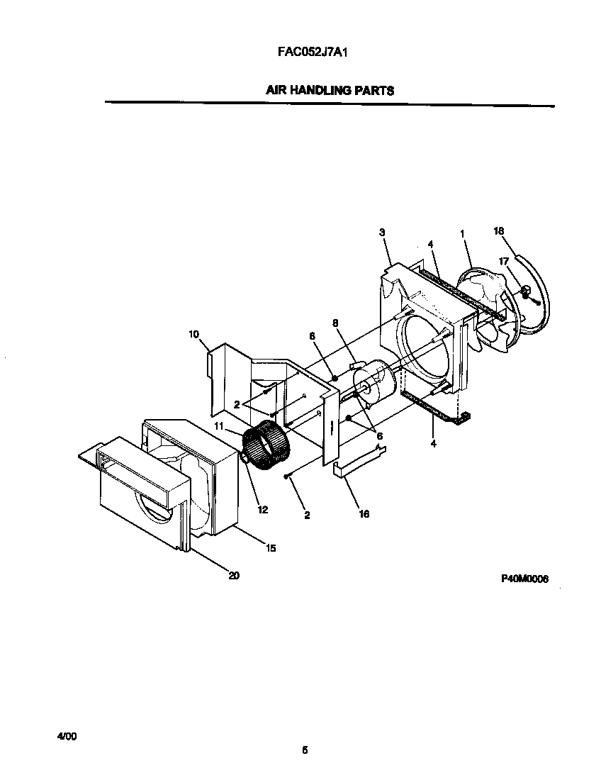 Air handling parts