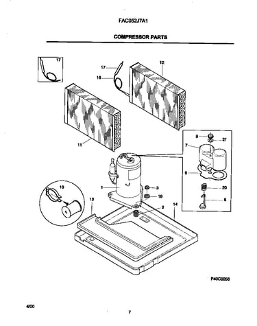 Compressor parts