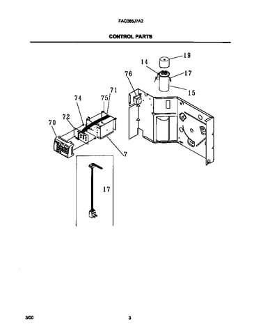 Control parts