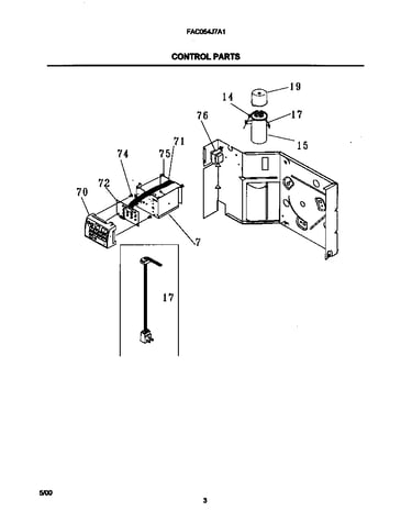 Control parts