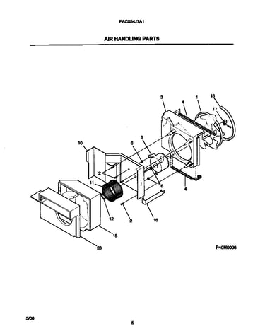 Air handling parts