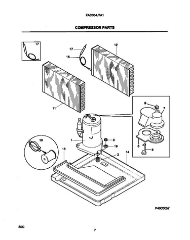 Compressor parts