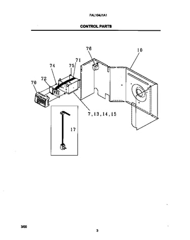 Control parts