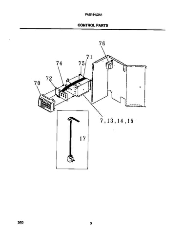 Control parts