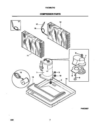 Compressor parts