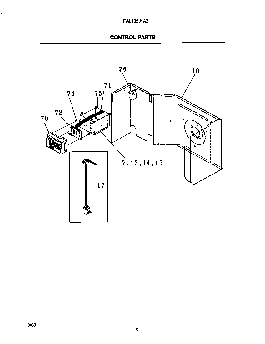Control parts