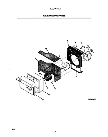 Air handling parts