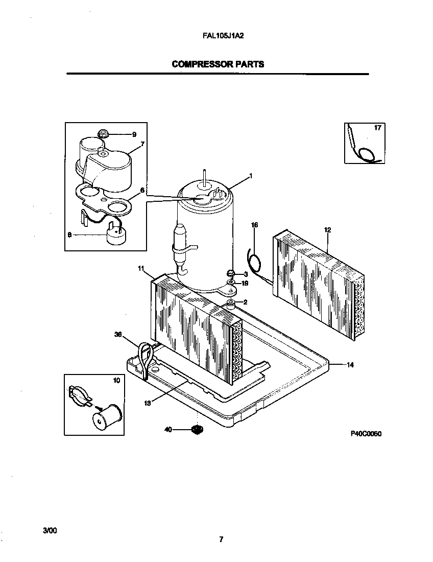 Compressor parts