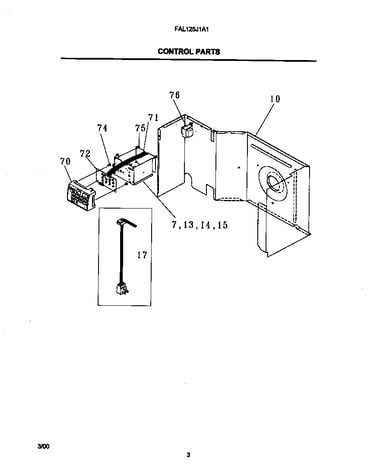 Control parts