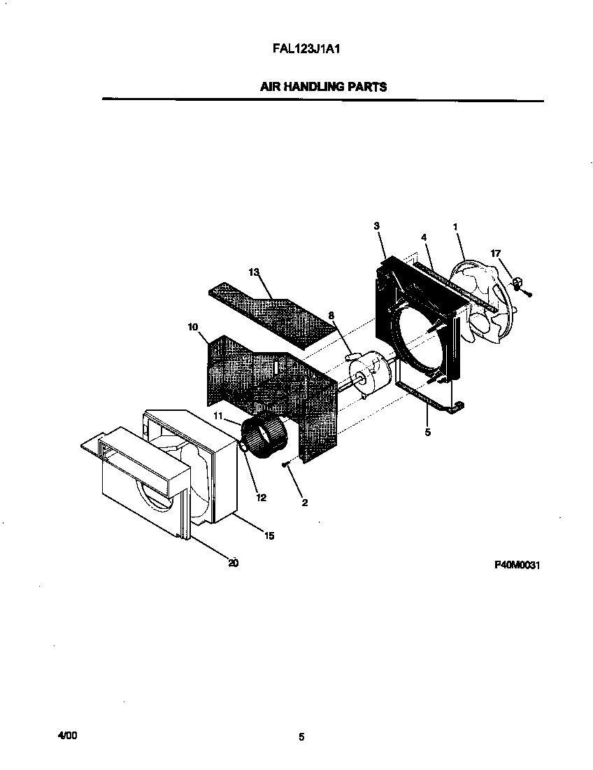 Air handling parts