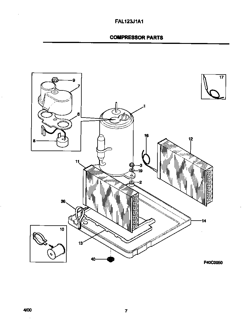 Compressor parts
