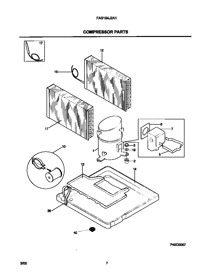 Compressor parts