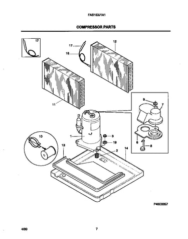 Compressor parts
