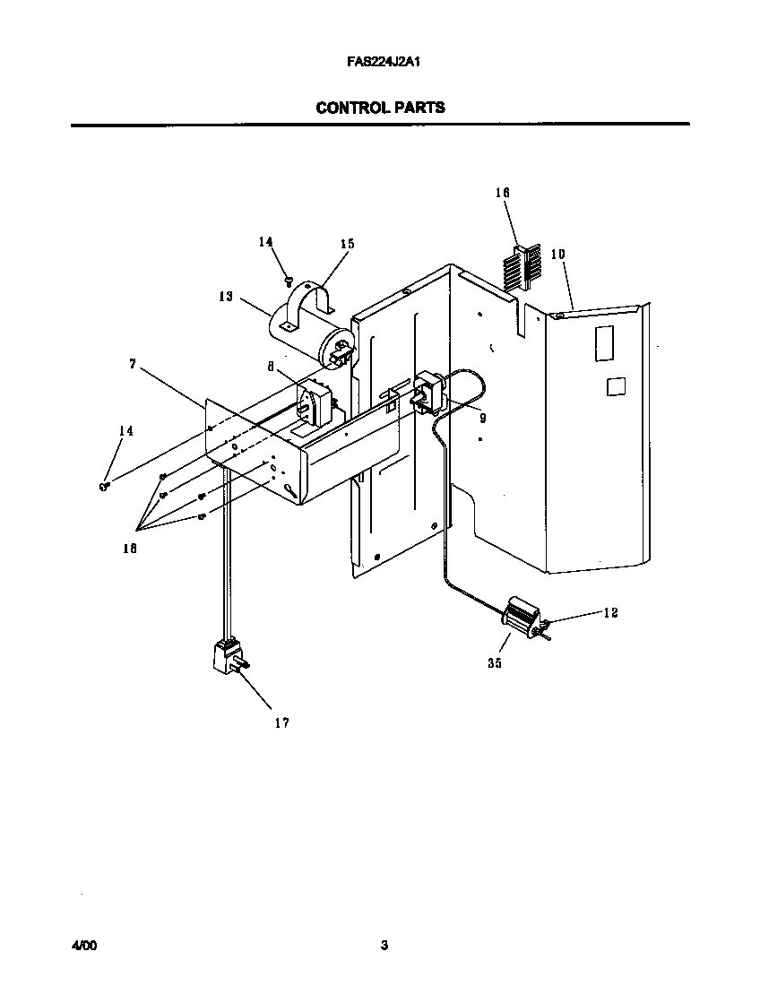 Control parts