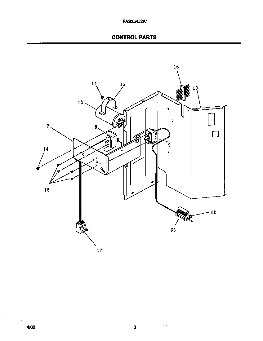 Control parts