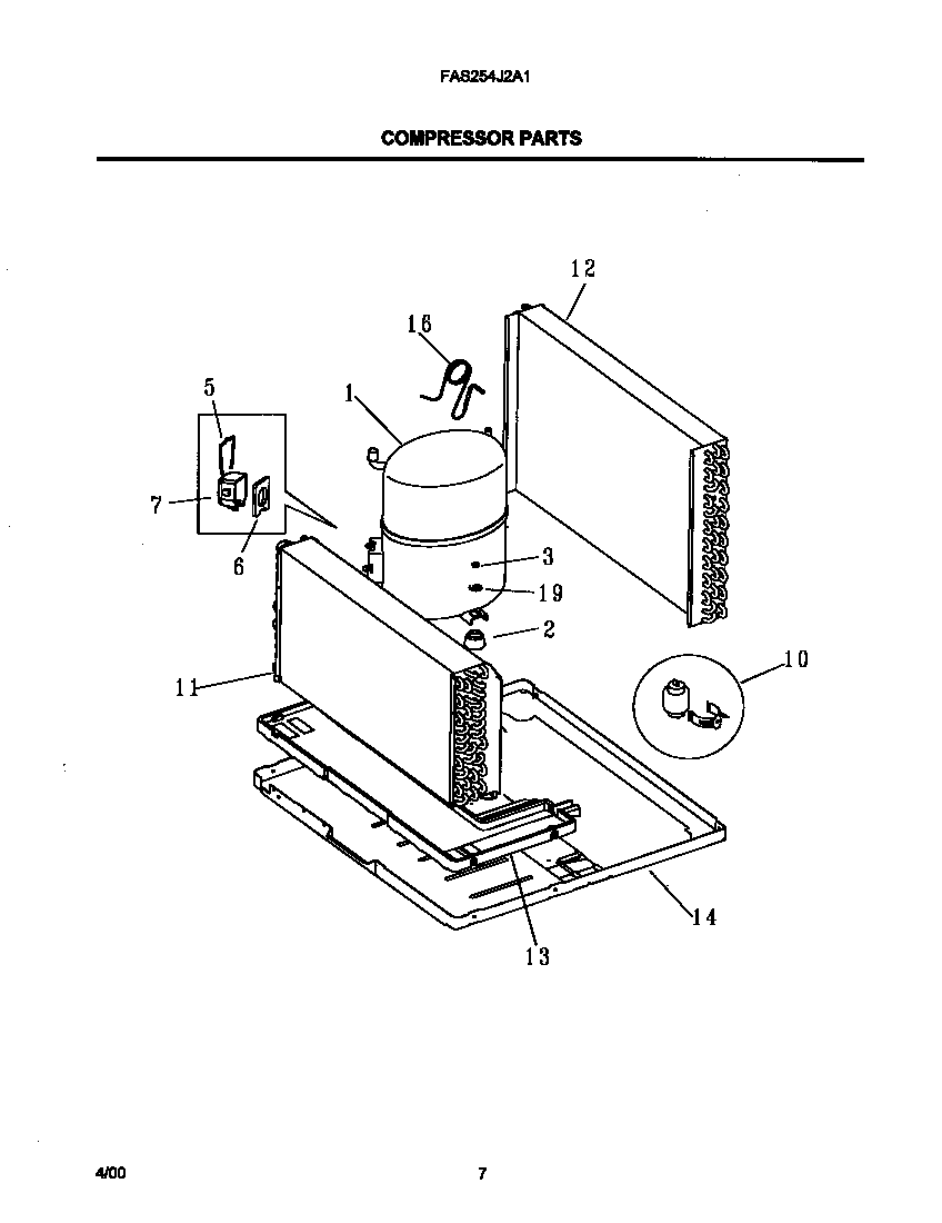 Compressor parts