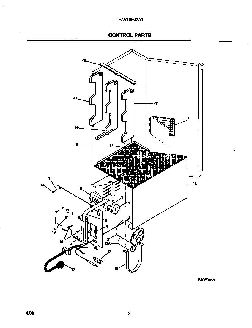 Control parts