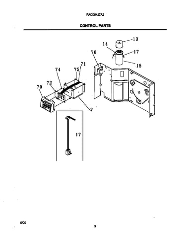 Control parts
