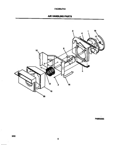 Air handling parts
