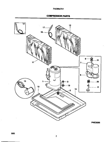Compressor parts