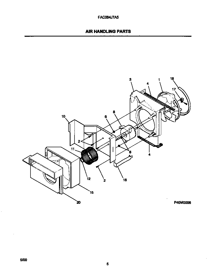 Air handling parts