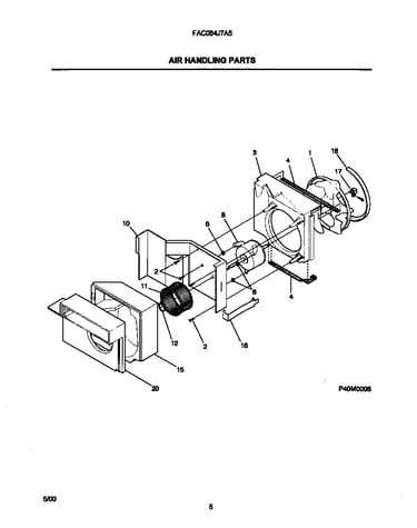 Air handling parts