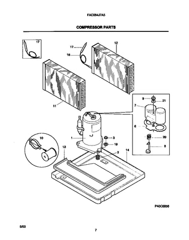 Compressor parts