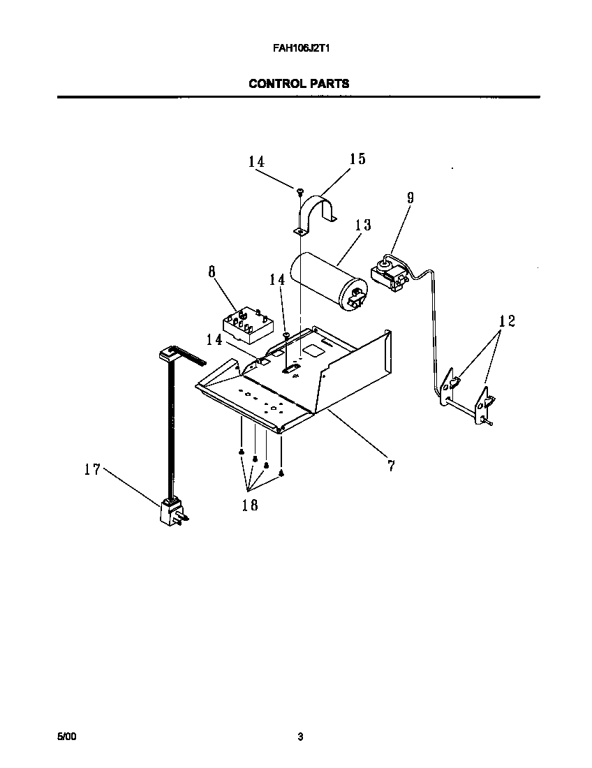 Control parts