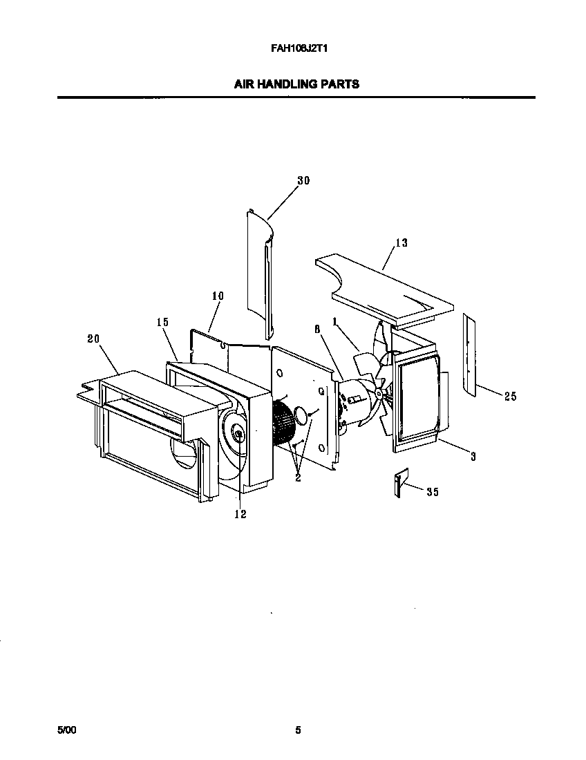 Air handling parts